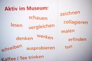 In einem Museum kann man deutlich mehr machen als Bilder anschauen. (Bild: Reto Martin)