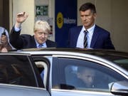 Der britische Premierminister Boris Johnson wirbt in einem Brief an EU- Ratspräsident Donald Tusk Änderungen am Brexit-Abkommen verlangt. Dabei soll der sogenannte Backstop für Irland gestrichen werden. (Foto: Simon Dawson/EPA) (Bild: KEYSTONE/EPA BLOOMBERG POOL/SIMON DAWSON / POOL)