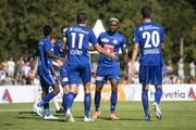 Trotz dem 2:0-Sieg im Cup gegen AS Calcio Kreuzlingen zeigt sich FCL-Kapitän Pascal Schürpf von einigen Fans enttäuscht. (Bild: KEYSTONE/Ennio Leanza)