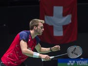 Out in der 1. Runde: Christian Kirchmayr, der derzeit beste Schweizer Einzelspieler, verpasste bei der Heim-WM eine Überraschung (Bild: KEYSTONE/GEORGIOS KEFALAS)