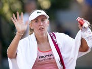 Jil Teichmann scheitert am Bronx Open vorzeitig (Bild: KEYSTONE/LAURENT GILLIERON)