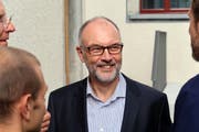 Geschätzter Gesprächspartner: Beim Abschied von Chefarzt Thomas Meier stand die Begegnung im Zentrum. (Bild: Reinhold Meier)