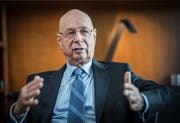 Fühlt sich als Schweizer: WEF-Gründer Klaus Schwab. (Bild: Mathias Marx)