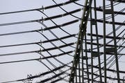 Wegen Erd- und Kurzschlüssen war in einigen Gebieten von Buchs der Strom unterbrochen. (Bild: Gaetan Bally/Keystone)