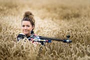Der Schiesssport ist Andrea Brühlmanns grosse Leidenschaft. (Bild: Michel Canonica)