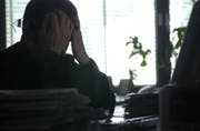 2017 litten 21 Prozent der Angestellten unter Stress. (Bild: PD)