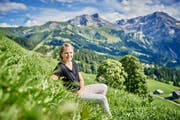Schwingerkönigin Diana Fankhauser: «Ich versuche, alle Medienanfragen anzunehmen, damit unser Sport ein bisschen ins Gespräch kommt.» (Bild: Colin Frei)
