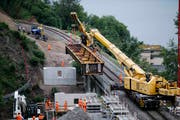 Es wird fleissig gearbeitet. Hier eine Baustellen-Situation im Juli 2019. (Bild: Stefan Kaiser, Walchwil, 9. Juli 2019)
