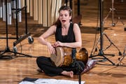 Marianna Bednarska bei ihrem Auftritt in der Lukaskirche. (Bild: P. Hürlimann/LF, Luzern, 22. August 2019)