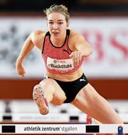 Géraldine Ruckstuhl ist noch in der Aufbauphase. Bild: Gian Ehrenzeller/Keystone (St.Gallen, 17. Februar 2019)