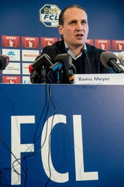 FCL-Sportchef Remo Meyer. (Bild: Nadia Schärli, Luzern, 18. Februar 2019)