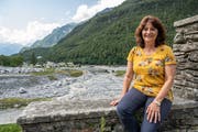 Anna Giacometti und die Wunde von Bondo: "Zur Normalität fehlt noch einiges". (Bild: Giancarlo Cattaneo)