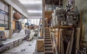 In der Werkstatt des Luzerner Theaters wird pro Jahr unter anderem 120 Kilo Holzleim verarbeitet. (Bild: Pius Amrein, Luzern, 20. August 2019)