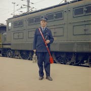Bähnler zu sein machte stolz. Foto von 1937. Bild: SBB Historic
