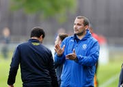 Alberto Rodriguez, Trainer des FC Baar. (Bild: Stefan Kaiser, Baar, 18. Juni 2019)