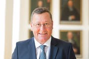 Fraktionspräsident Ivo Herzog trat mit Nachdruck für die kantonale Vorlage ein. (Bild: Christoph Riebli, 30. Juni 2017)
