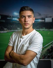 Boris Babic, Ostschweizer Fussballer des Jahres 2017, hat den Fokus wiedergefunden. (Bild: Michel Canonica)