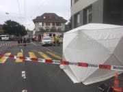Die Unfallstelle beim Kasernenplatz. (Bild: zvg)