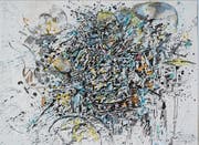 Live Jazz-Painting des Künstlers Werner Meier. (Bild PD)
