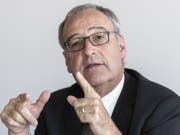 Bundesrat Guy Parmelin, Vorsteher des Departements für Wirtschaft, Bildung und Forschung WBF, sprach über das Abkommen mit den Mercosur-Staaten von einem grossen «Meilenstein». (Bild: KEYSTONE/MELANIE DUCHENE)