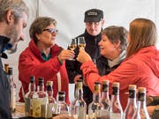 Whisky degustieren: Gleich vier Whiskyzelte sind auf dem Geländeplan eingezeichnet. (Bild: Hanspeter Schiess - 2. September 2017)