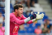 Der neue FCL-Torhüter Marius Müller ist bislang der gewünschte Rückhalt. (Bild: Martin Meienberger/Freshfocus, Barcelona, 15. August 2019)
