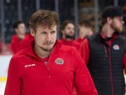 Damien Brunner bleibt noch etwas länger in Biel (Bild: KEYSTONE/MARCEL BIERI)