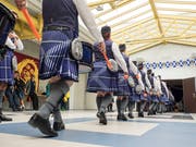 Am Appowila sind immer viele Kilts zu sehen. (Bild: Hanspeter Schiess - 2. September 2017)