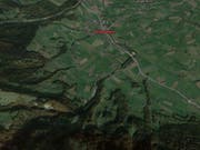 In der Region Blumenstein ist am Montag ein vermisster Wanderer tot aufgefunden worden. (Bild: Google Maps)