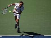 Dynamisch und überzeugend: Daniil Medwedew kam zum Auftakt des US Open kaum ins Schwitzen (Bild: KEYSTONE/EPA/JASON SZENES)