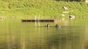 Polizeitaucher im Voralpsee. (Bild: TVO)