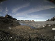 Der Faverges-See oberhalb der Lenk am 21. August. Mittlerweile ist er vollständig ausgelaufen. (Bild: zvg / Gemeinde Lenk im Simmental)