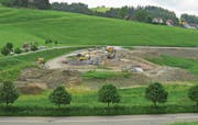 Die Deponie im Kaien in Rehetobel – eine von zweien im Kanton – ist an ihre Kapazitätsgrenze gestossen. (Bild: APZ)