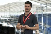 Stefan Hofmänner, Schwing-Kommentator beim SRF. (Bild: Keystone)