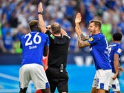 Die Schalker reklamierten gegen Bayern zweimal vergeblich einen Handspenalty (Bild: KEYSTONE/AP/MARTIN MEISSNER)