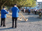 Eine von vielen Veranstaltungen des Horner Kreises: Ein Auftritt der Alphorngruppe Bodensee. Bild: PD