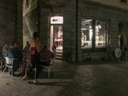 Die Time-Out-Bar hat dort eröffnet, wo bis vor kurzem das «Davide» zur Einkehr lud: An der Goliathgasse in der nördlichen Altstadt. (Bild: Raphael Rohner)