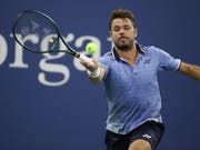Mit etwas Mühe in die 2. Runde des US Open eingezogen: Stan Wawrinka (Bild: KEYSTONE/EPA/JASON SZENES)