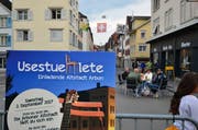 Wie in vergangenen Jahren laden Private, Lokale und Geschäfte zu sich ein. (Bild: Max Eichenberger)