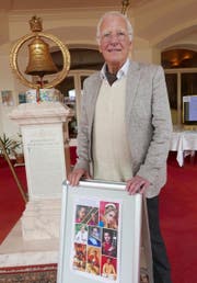 Otto Odermatt organisiert seit über 25 Jahren indische Konzerte im Hotel Sonnenberg.Bild: Christoph Näpflin (Seelisberg, 25. Mai 2019)