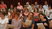 Der Tri-Event-Chor hat die Probearbeiten für die drei Konzerte bereits im Juni aufgenommen. (Bild: PD)