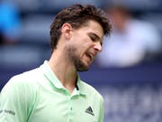 Der grosse Frust: Ein geschwächter Dominic Thiem scheiterte am US Open bereits in der 1. Runde (Bild: KEYSTONE/FR171676 AP/MICHAEL OWENS)