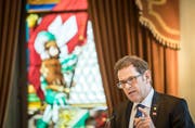 Finanzdirektor Jakob Stark setzte sich im Grossen Rat mit seinem Steuerpaket durch. (Bild: Reto Martin)