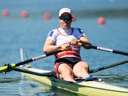 Jeannine Gmelin gehört an der WM zu den Schweizern, die den Halbfinal erreichten (Bild: KEYSTONE/PETER SCHNEIDER)