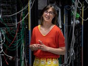 Die Astronomin Anne Verhamme erhält den diesjährigen Marie Heim-Vögtlin-Preis des Nationalfonds. (Bild: SNF / Cornelia Vinzens)