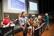 Dai Kimoto und seine Swing Kids gaben im Rahmen der Preisverleihung eine Kostprobe ihres Könnens. (Bild: Ralph Ribi)