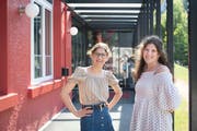 Die Schauspielerei lässt Livia und Aline Rohrer nicht mehr los. (Bild: Urs Bucher)