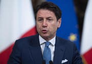 Der alte und neue Premier des Belpaese: der parteilose Giuseppe Conte. Bild: Maurizio Brambatti/Keystone
