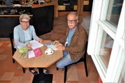 Murikultur-Geschäftsführerin Heidi Holdener und Präsident Robert Häfner. (Bild: Eddy Schambron)