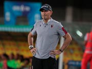 Der an Leukämie erkrankte Bologna-Trainer Sinisa Mihajlovic am letzten Sonntag im Auswärtsspiel gegen Hellas Verona (Bild: KEYSTONE/AP ANSA/FILIPPO VENEZIA)